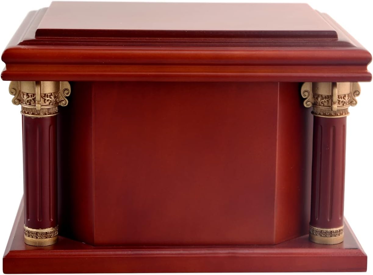MAKEYS Wood Keepsake Urns for Adult Ashes