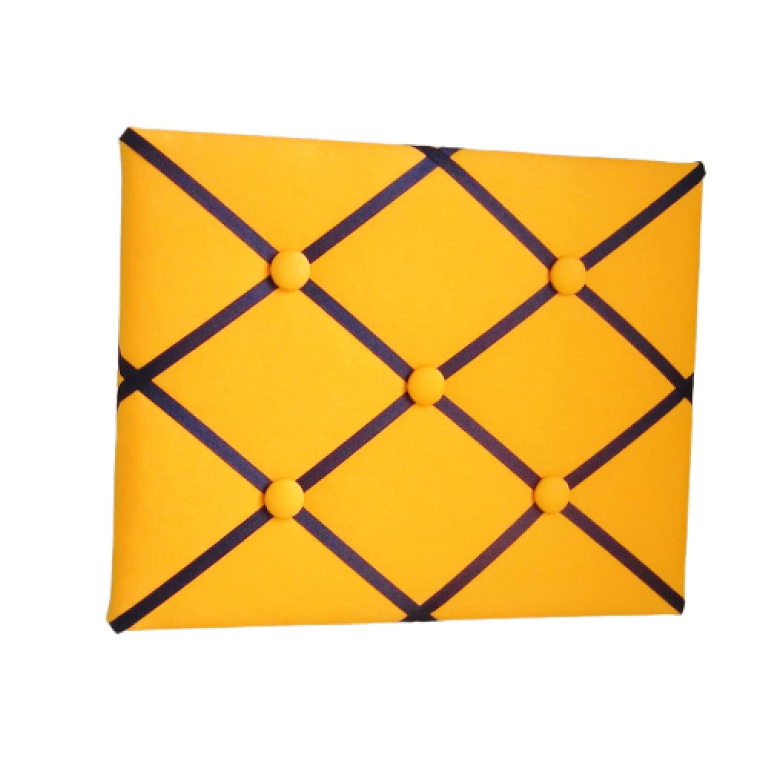 11x14 Orange and Navy Blue French Memory Board Bow Board