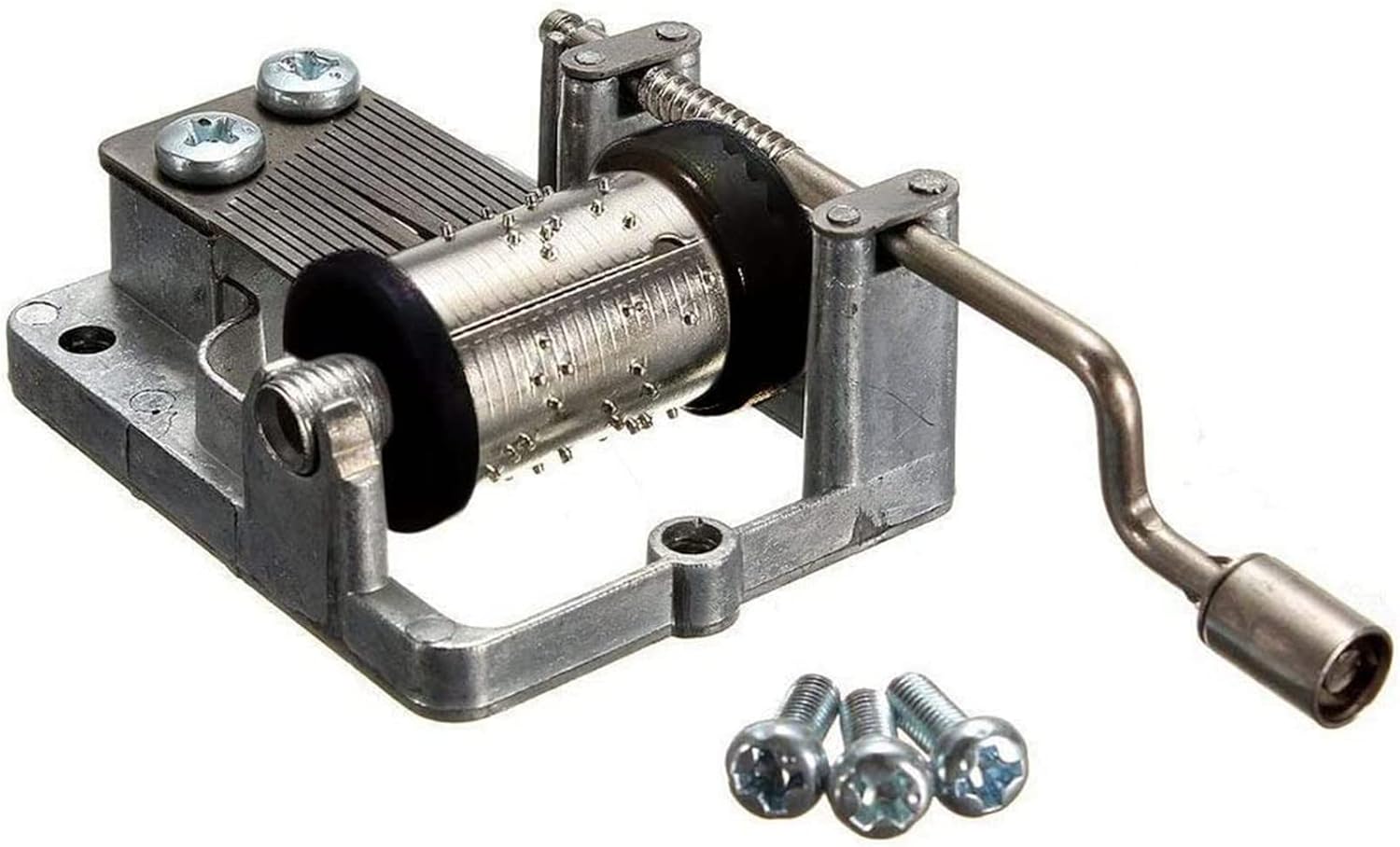 3 Pack Music Box Movement Hand Crank DIY Musical Mechanism Replacement