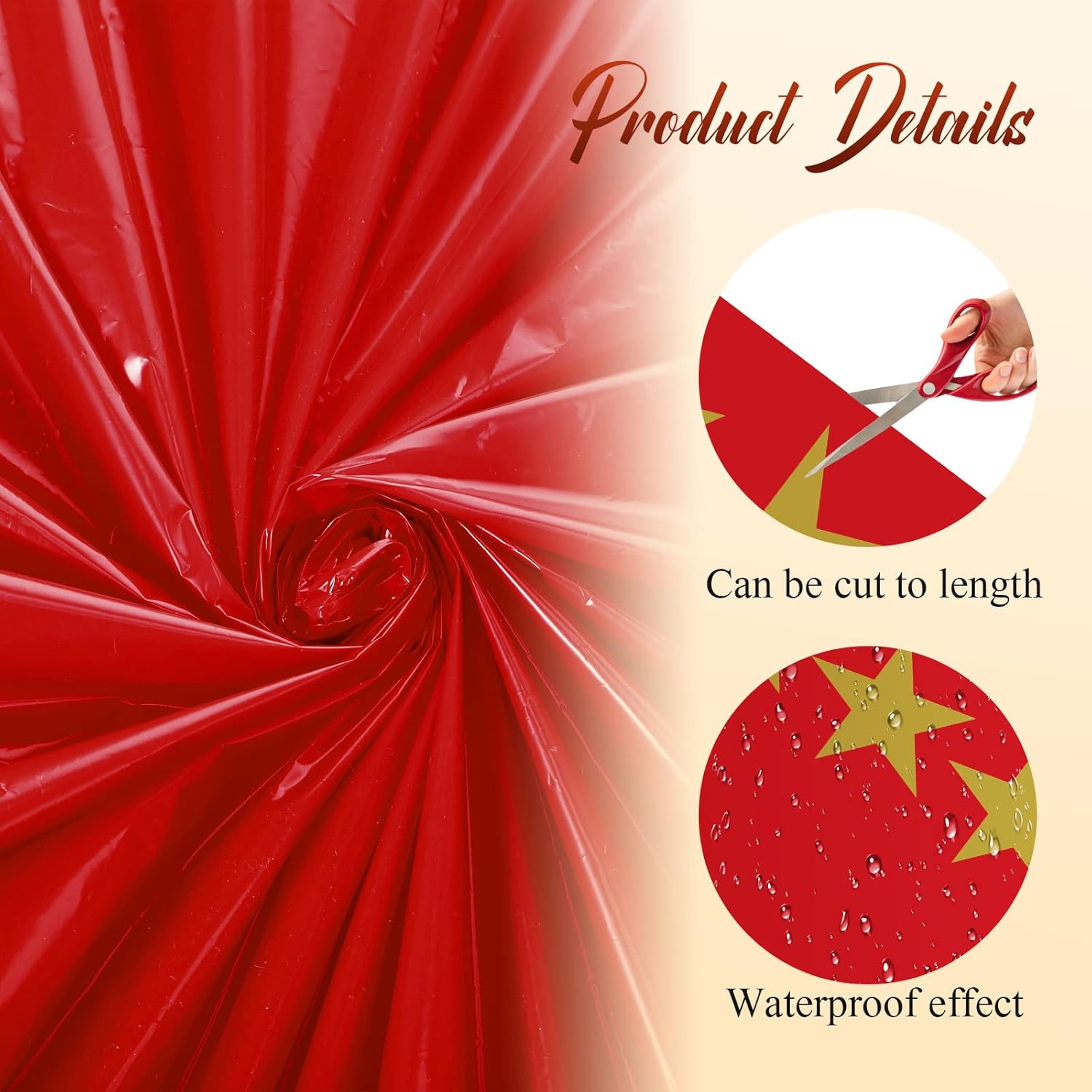 Woanger Red Carpet Runner for Party 33 x 50 Ft