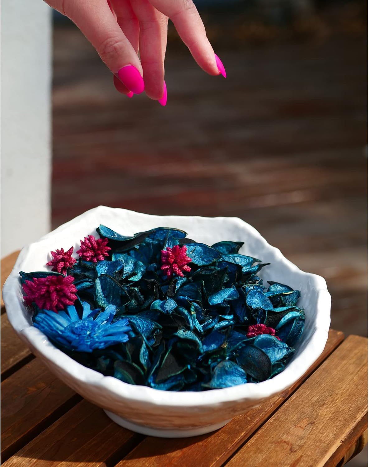 Ocean Scented Summer Potpourri Bags - Blue