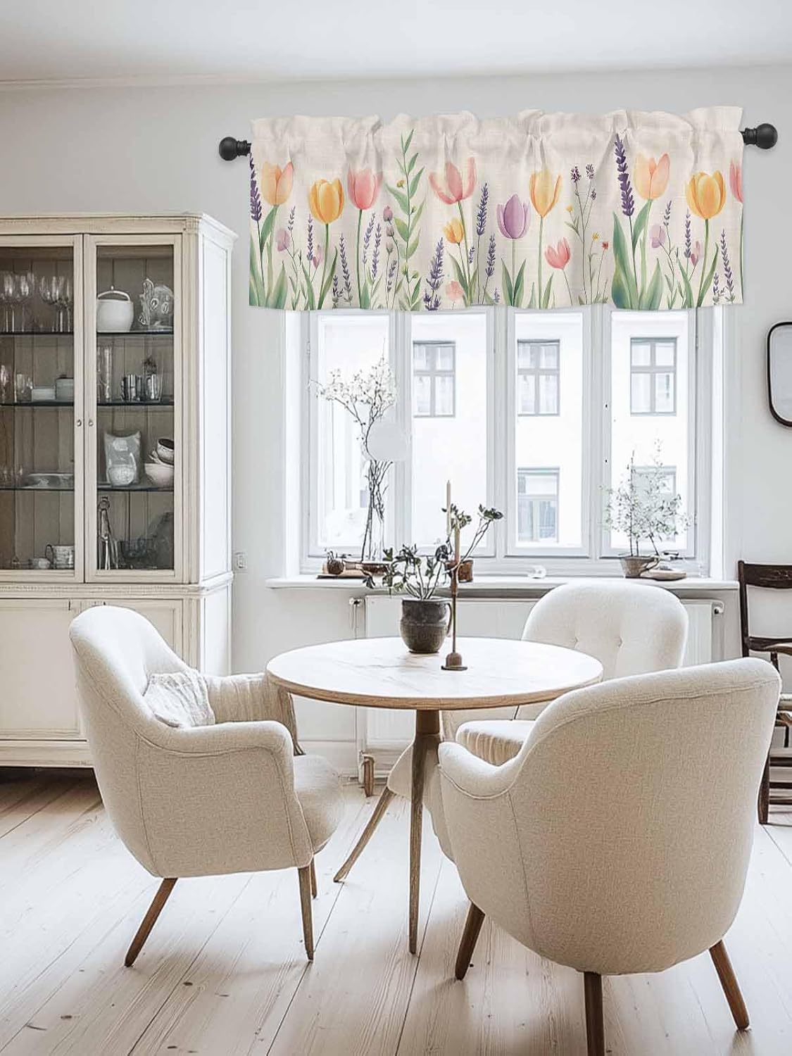 Spring Floral Valances for Windows 42 x 12