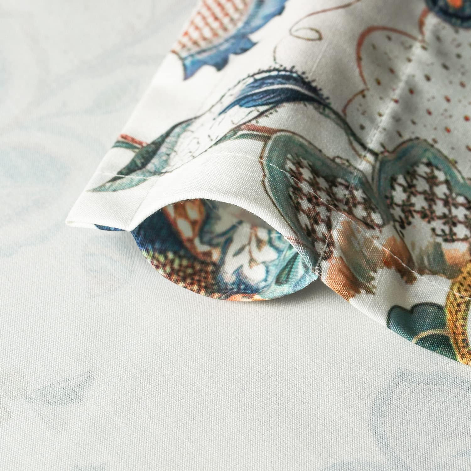 VOGOL Floral Kitchen Valance 52x18 1 Panel
