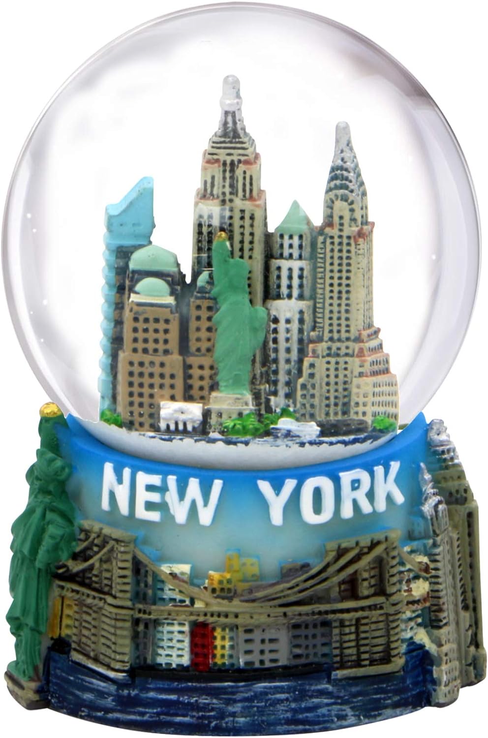 Mini New York City Snow Globe with Statue of Liberty