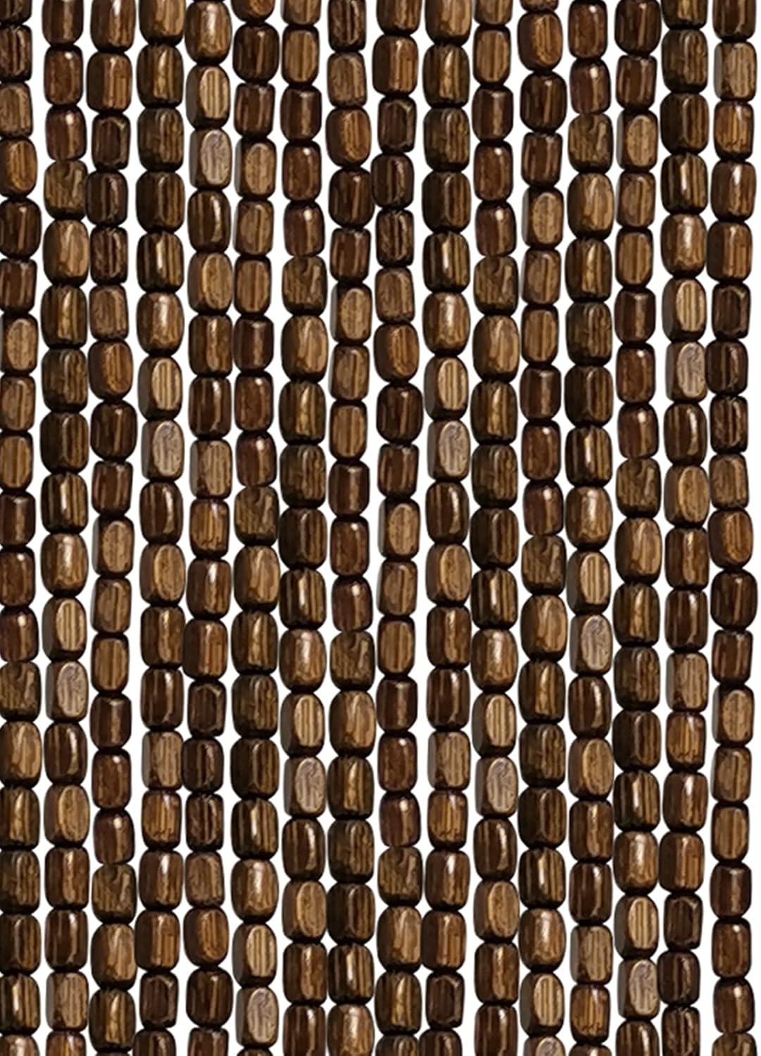 Wood Beaded Curtain for Doorway and Closet
