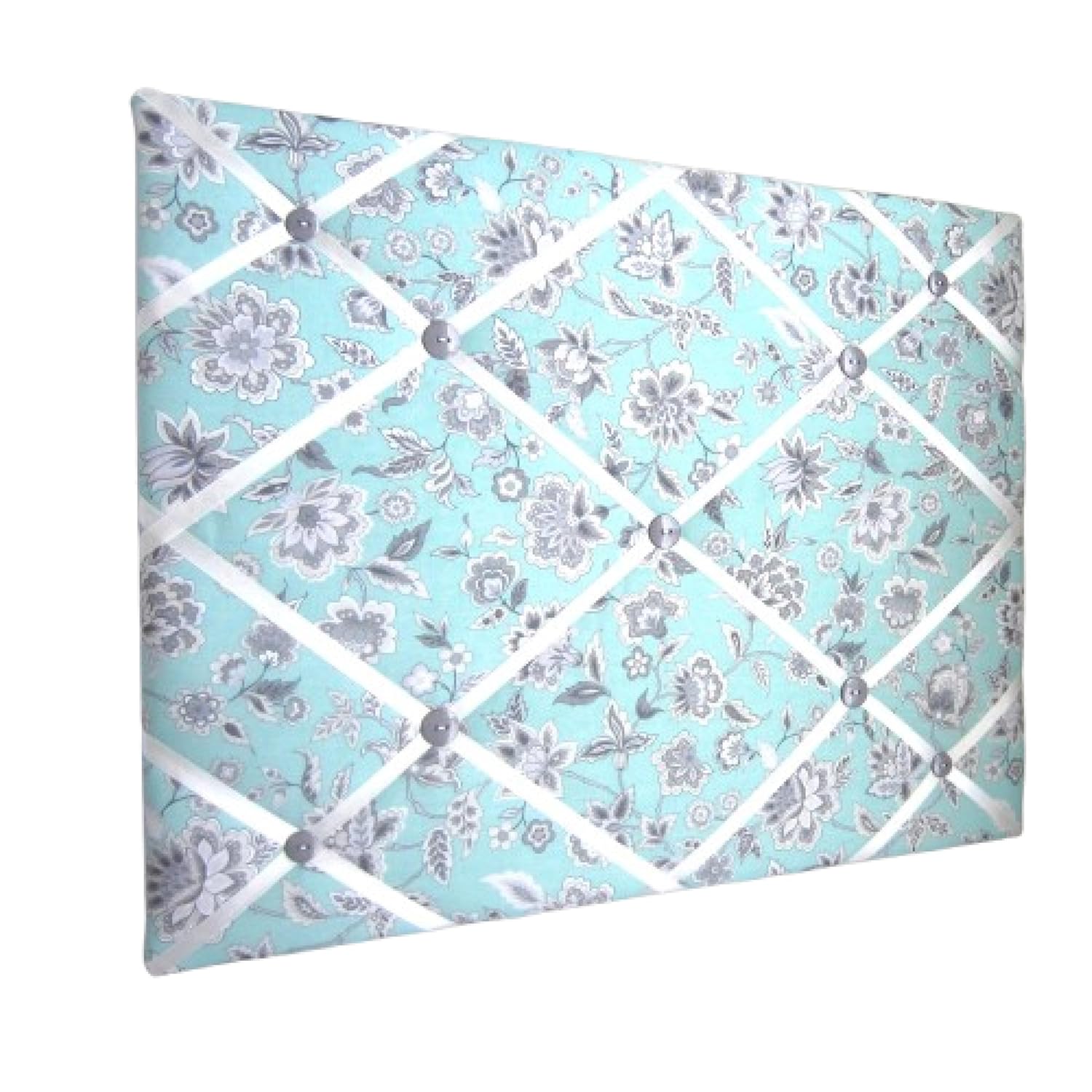 16x20 French Memory Board Bow Board Green Floral
