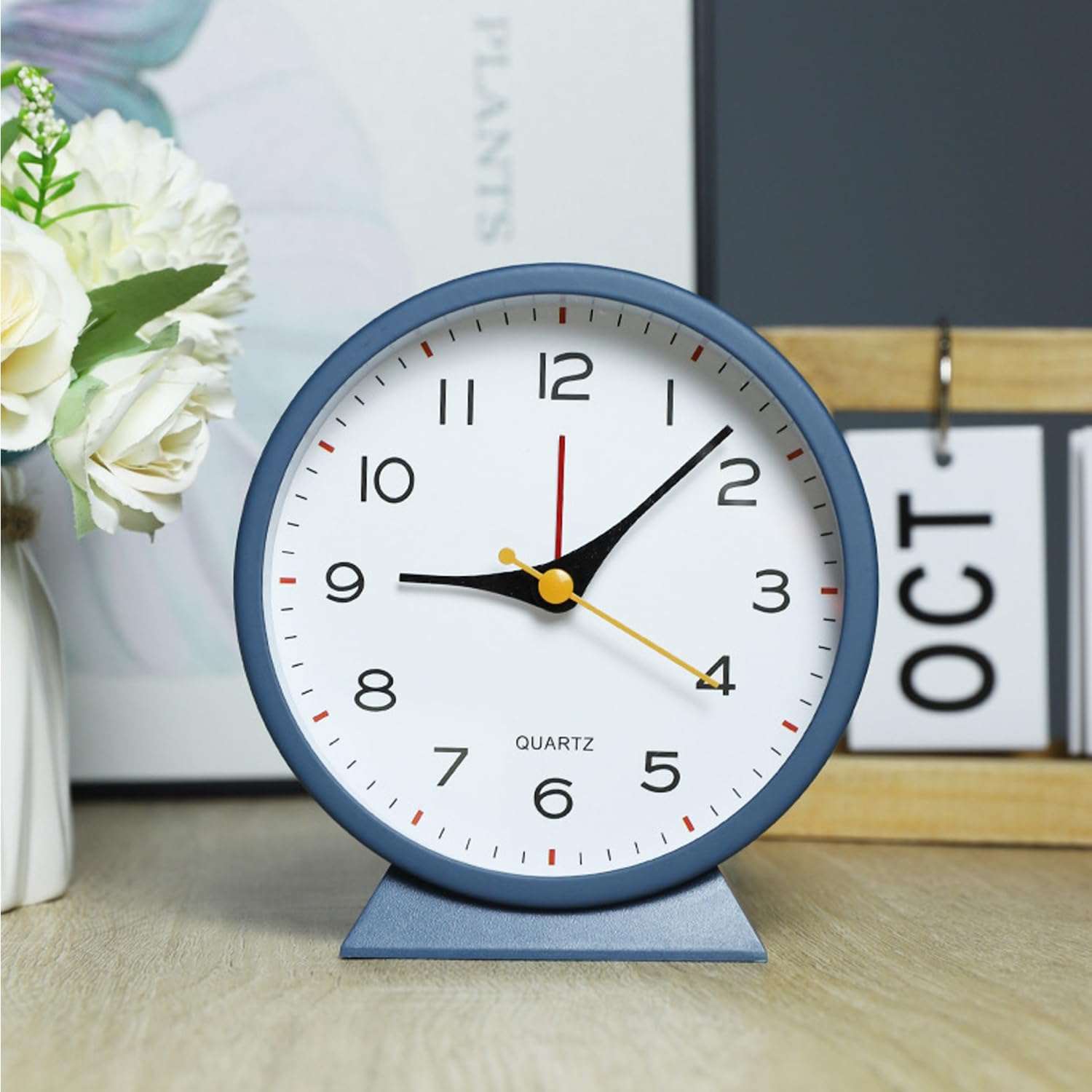 SHISEDECO 45 Inch Battery Operated Antique Alarm Clock