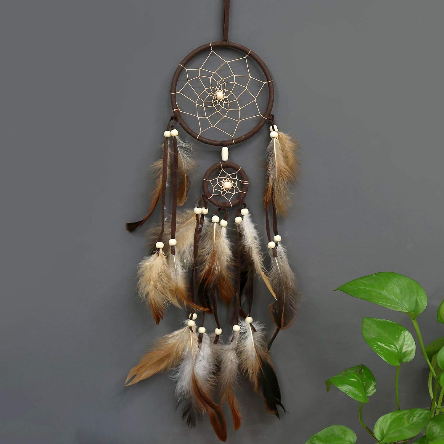 Feather Dream Catcher Native American Wall Hanging Decor