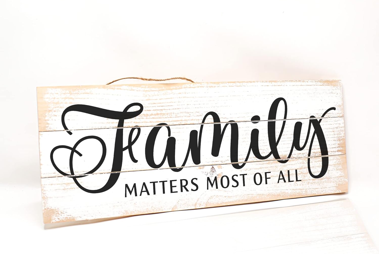 Family Kitchen Sign - Rustic Wall Art Decor