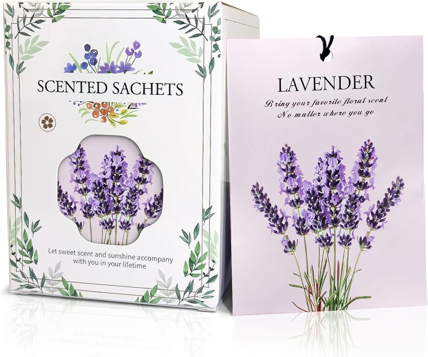 Lavender Scented Sachet Bags 12 Pack Closet Freshener