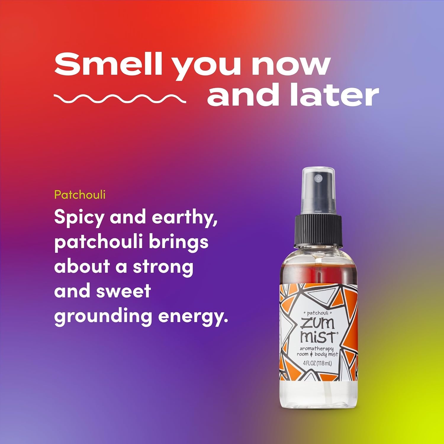 Indigo Wild Zum Mist Room Body Spray - Patchouli Scent - 4 Fl Oz
