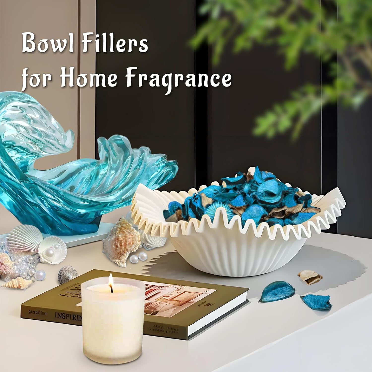 SCENTORINI Ocean Scented Potpourri Bags for Home Decor
