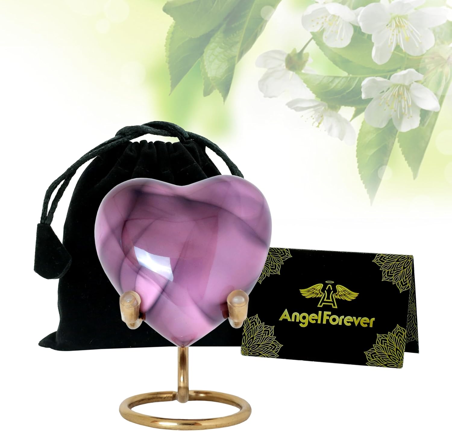 Heart Urn for Human Ashes - Mini Keepsake
