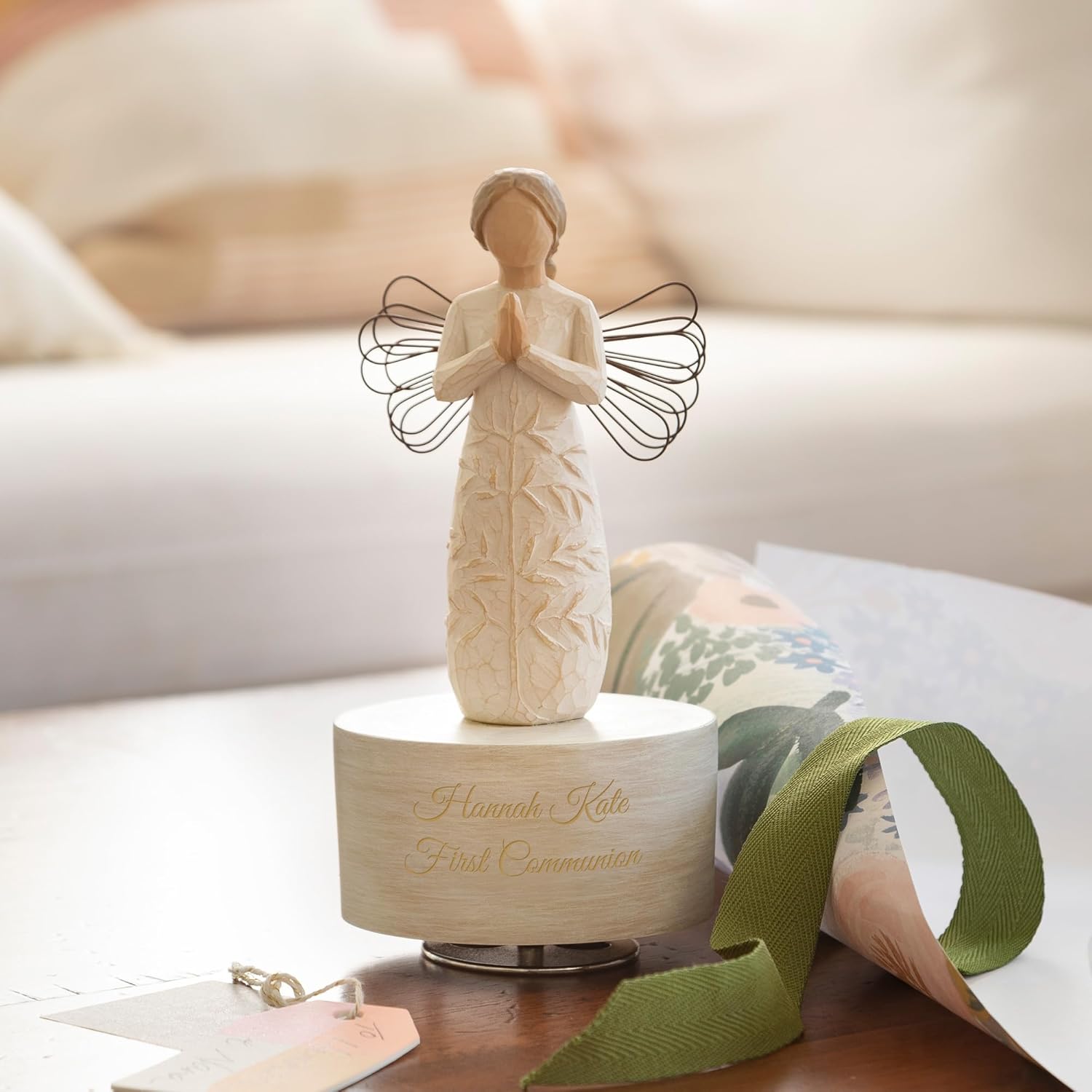 Willow Tree Musical Figure with Personalized Base