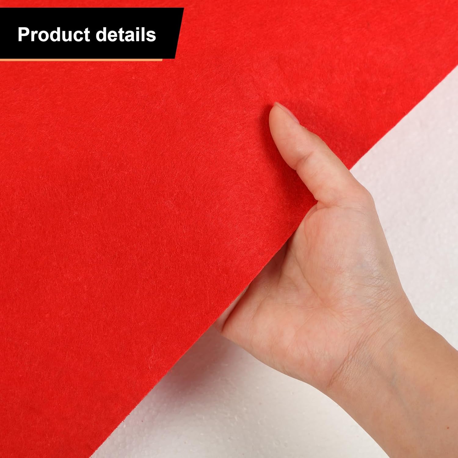 Preboun Red Carpet Runner 26x164ft Party Aisle Rug