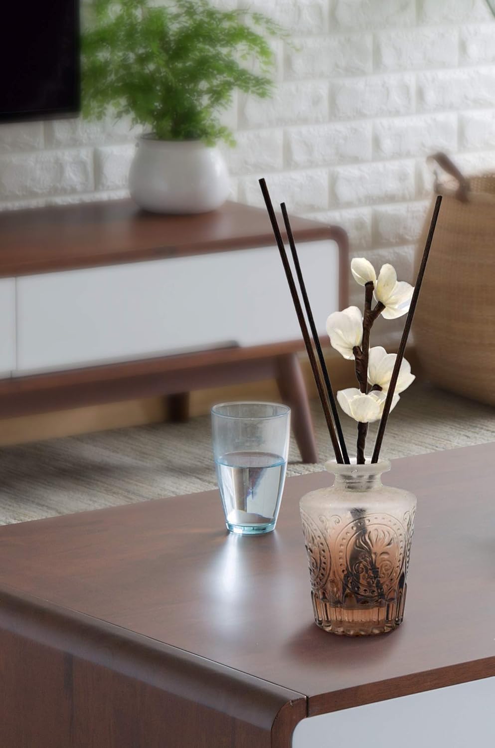 50 Pcs Black Reed Diffuser Sticks Refill Replacement