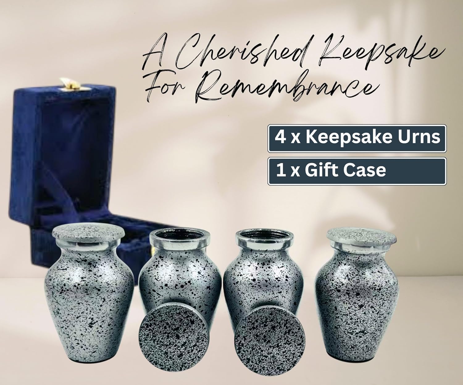 UNITEDCRAFT Cremation Urn Keepsake Decorative Urn for Adults