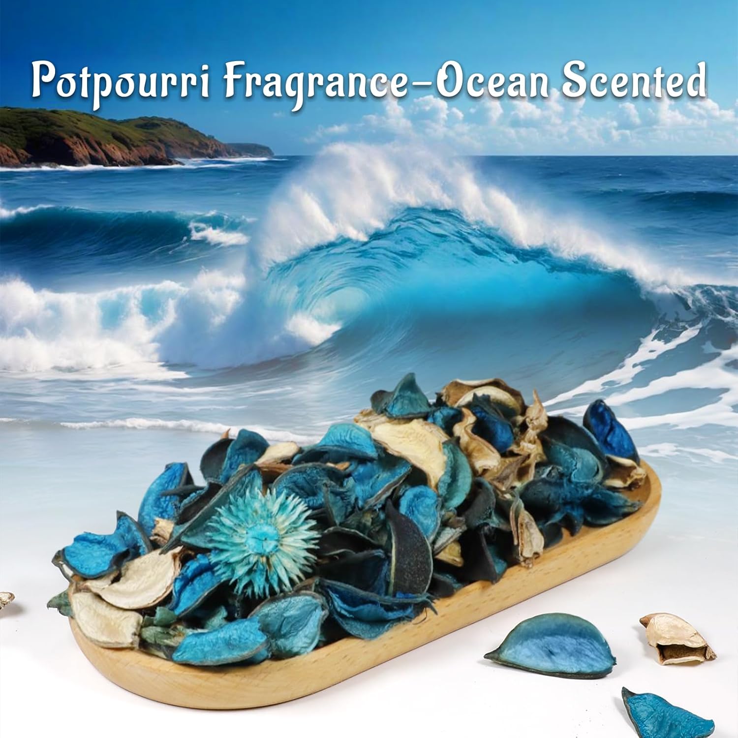 SCENTORINI Ocean Scented Potpourri Bags for Home Decor