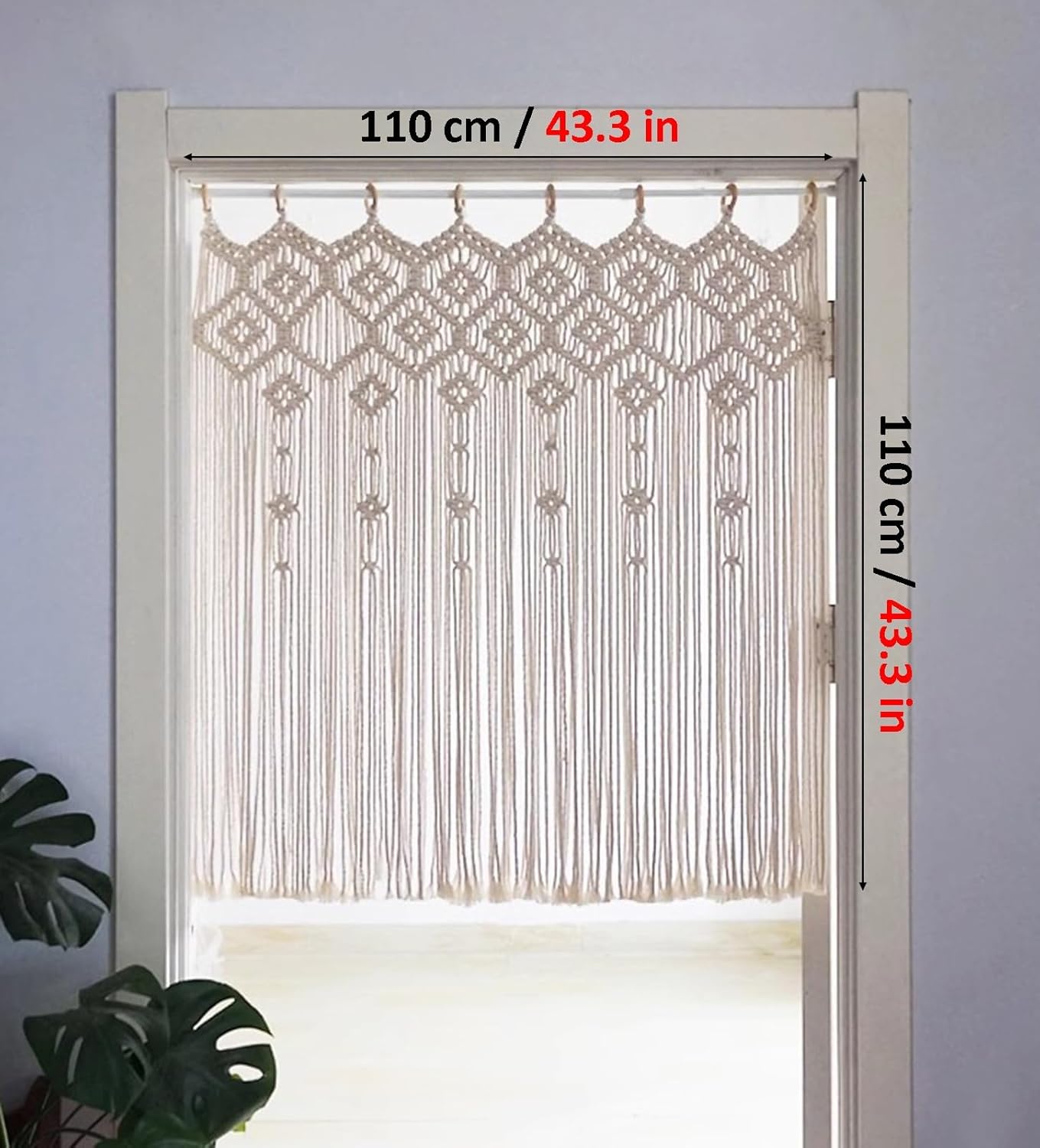 Macrame Curtains for Windows and Doorways