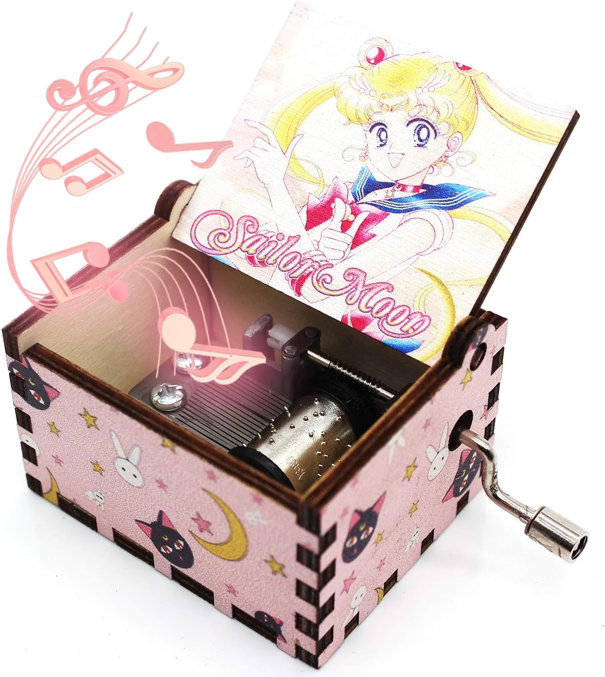 Ukebobo Wooden Music Box - Sailor Moon Theme