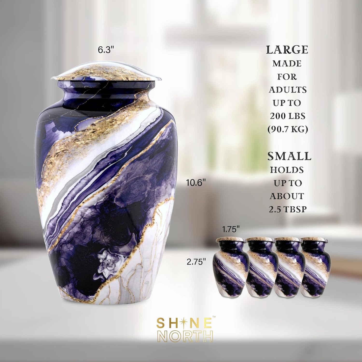Dream River Urn for Ashes Adult Male and Female