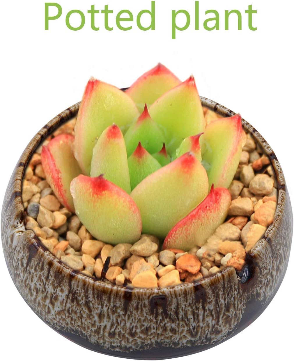 InnoLife Round Ceramic Ashtray - White