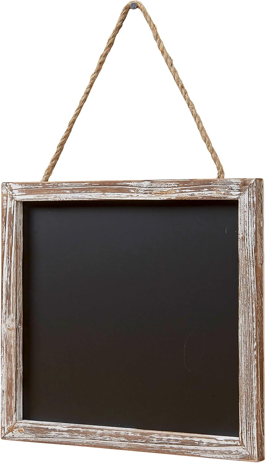 Barnyard Designs Magnetic Hanging Chalkboard Sign 2 Pack