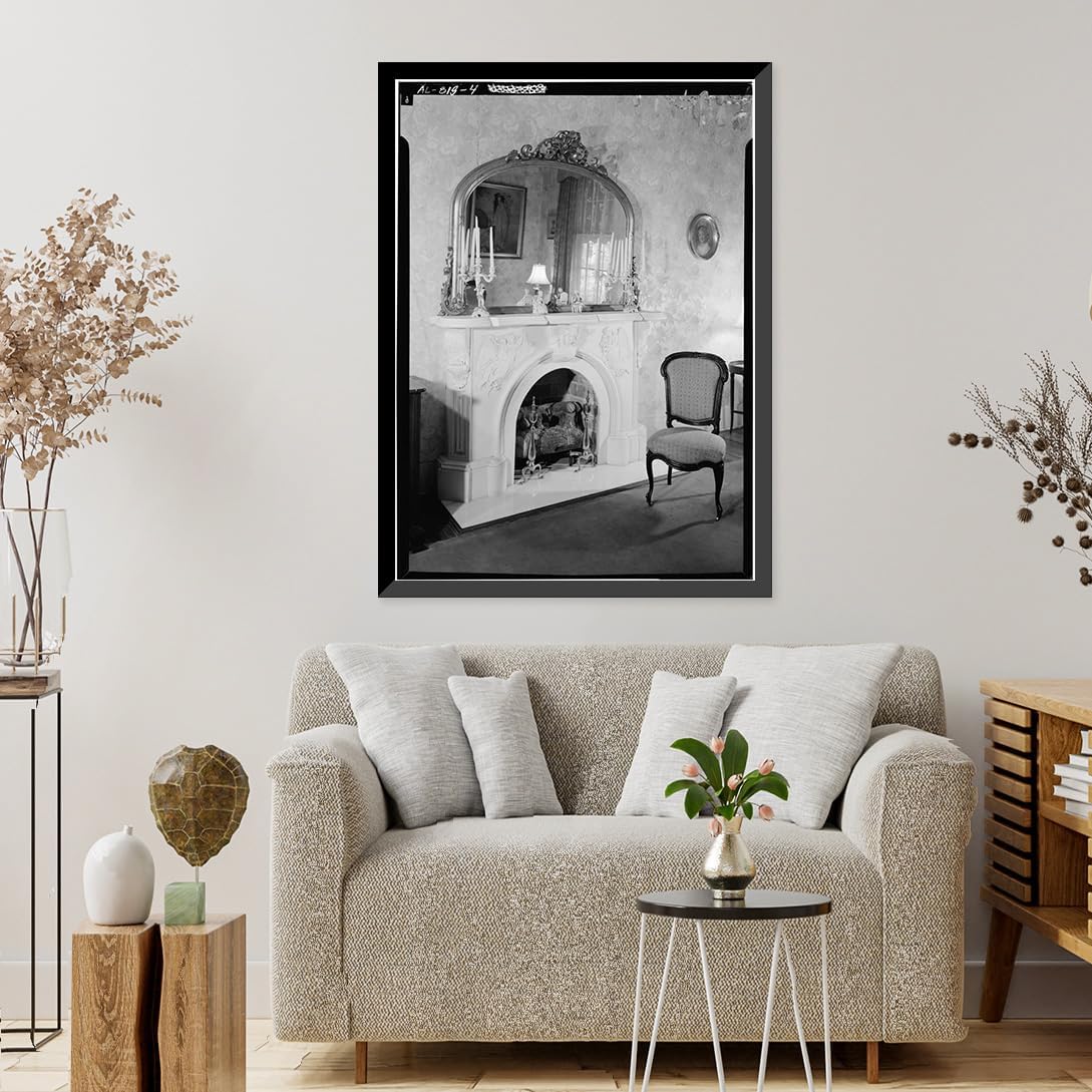 Historic Framed Print of Macy-Adams House