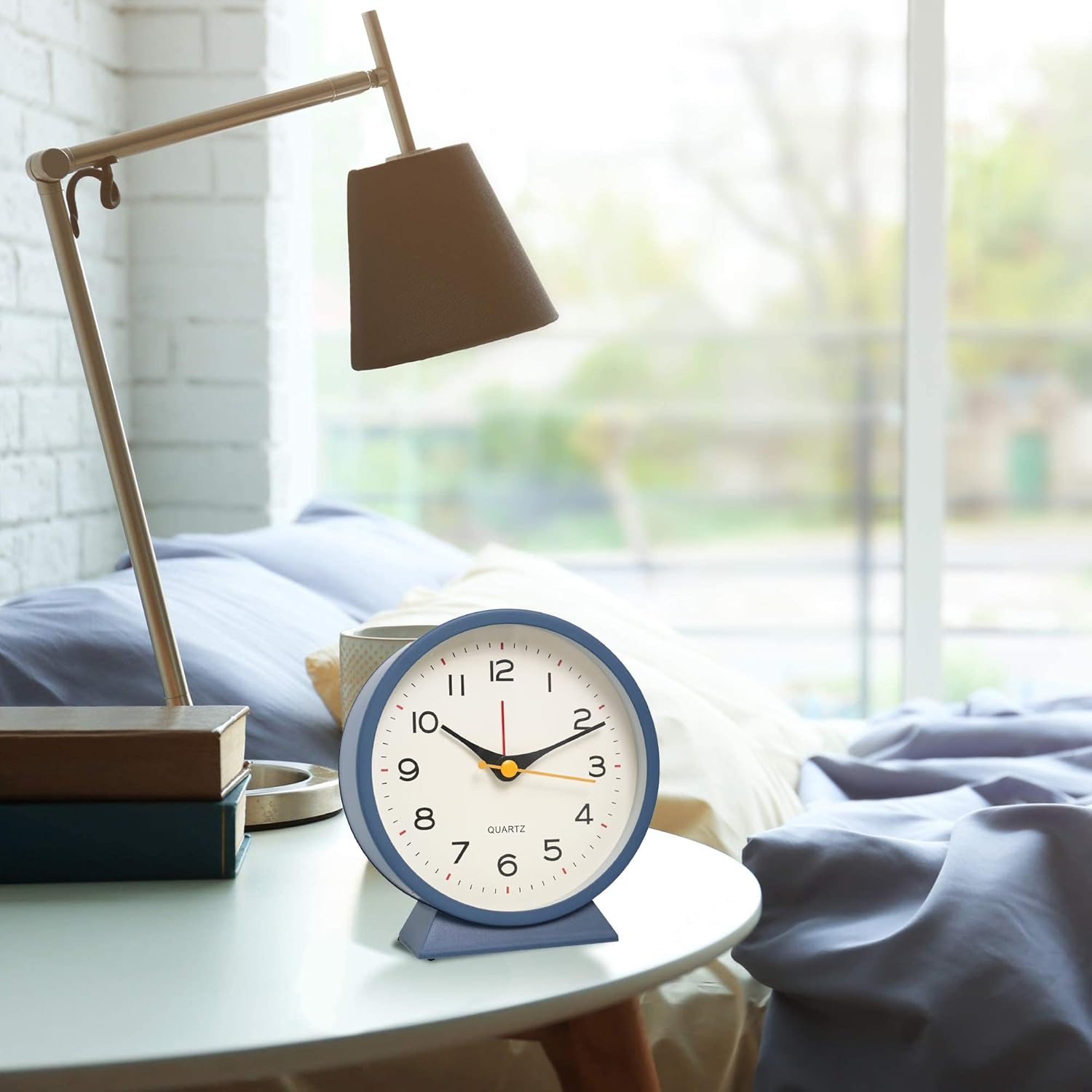 SHISEDECO 45 Inch Battery Operated Antique Alarm Clock