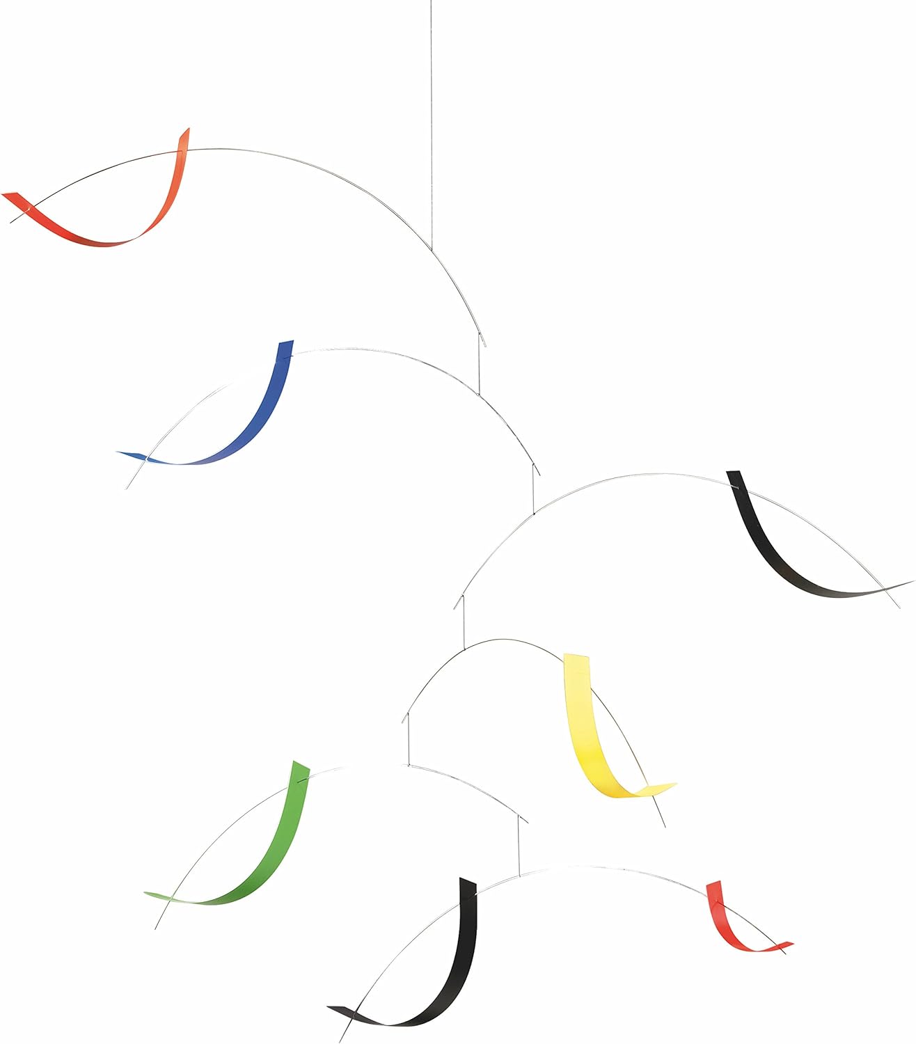 Breeze Hanging Mobile - 30 Inches Plastic - Handmade in Denmark