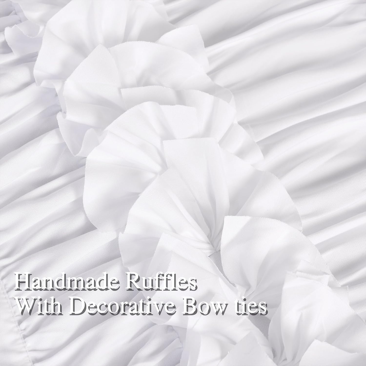 Thermal Insulated Blackout Curtains with Boho Butterfly Flowers