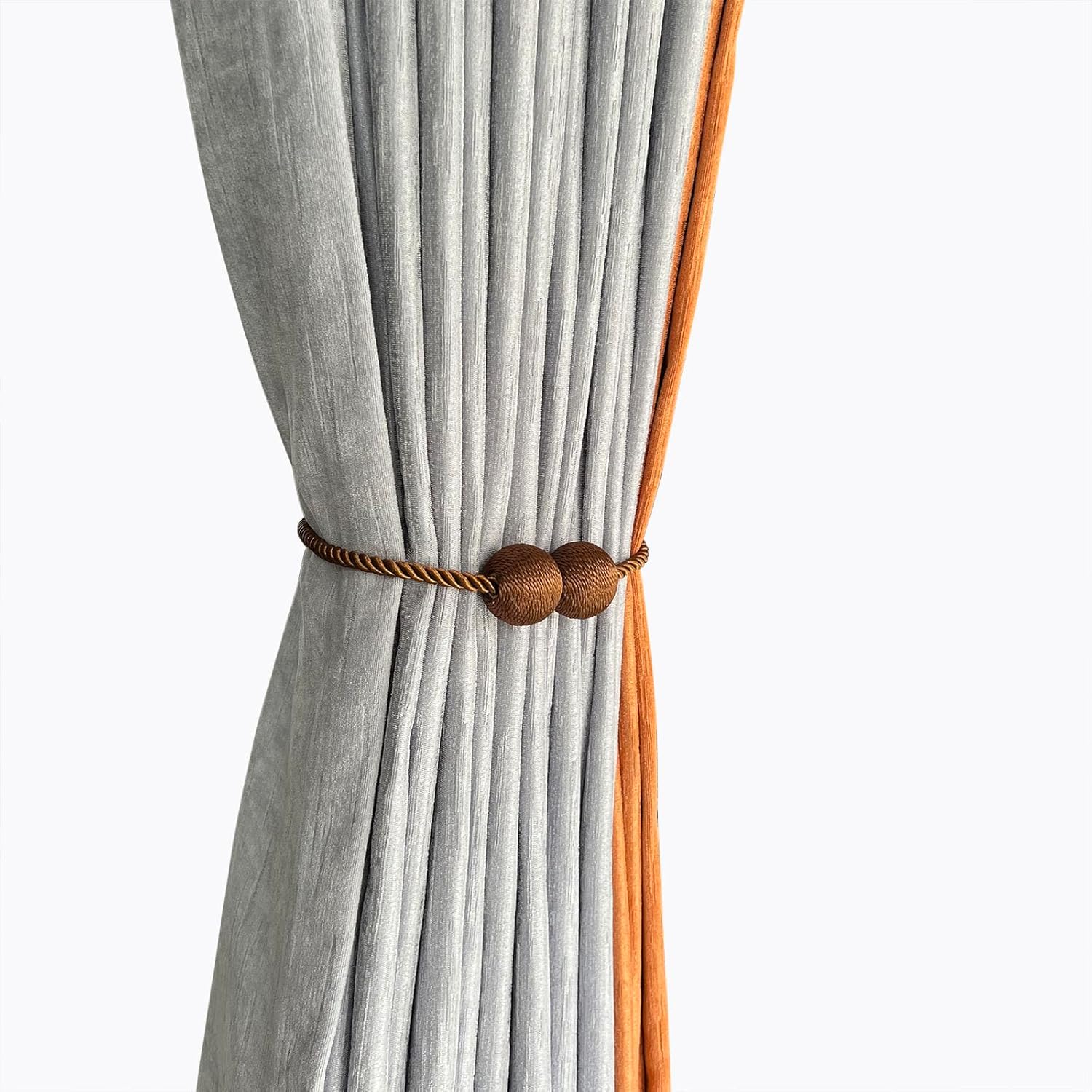 Melaluxe 6 Pack Magnetic Curtain Holdbacks