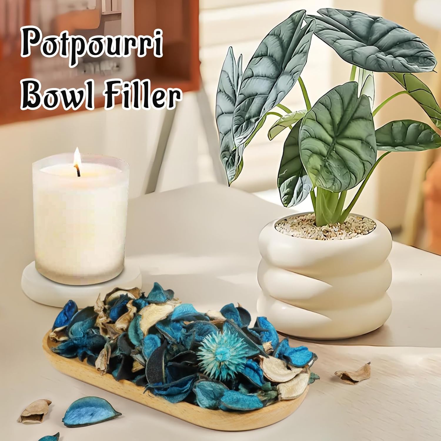 SCENTORINI Ocean Scented Potpourri Bags for Home Decor