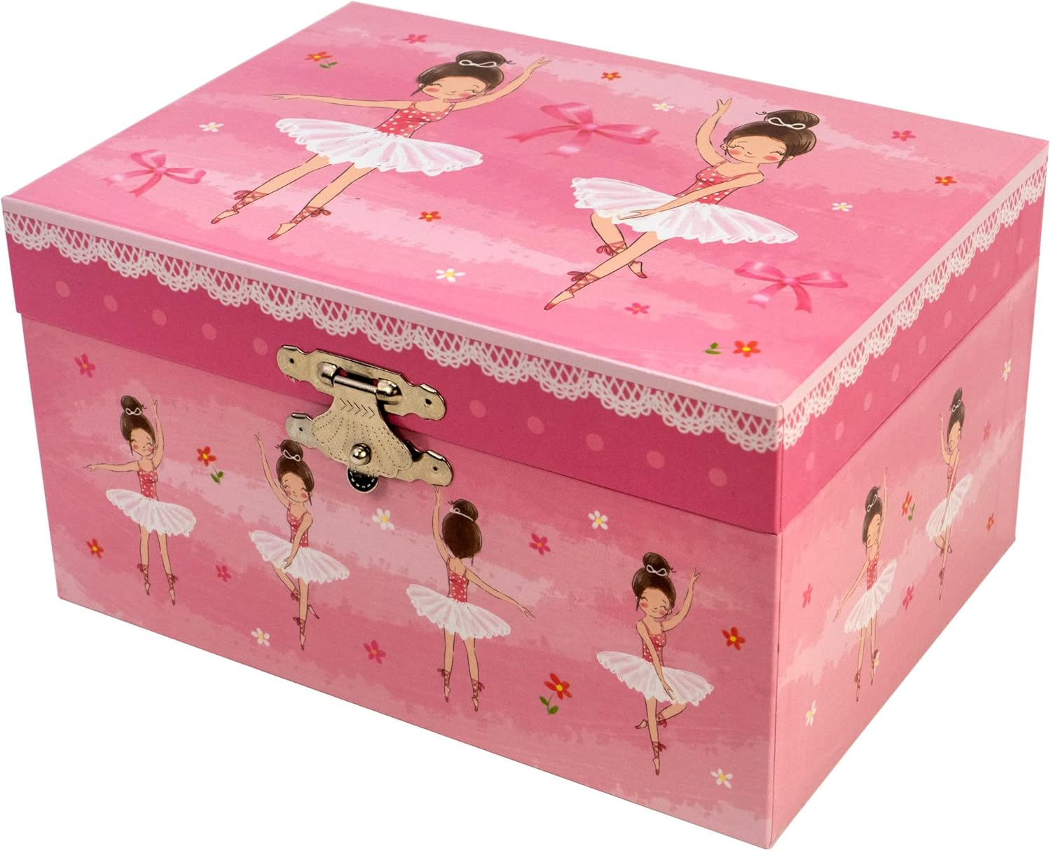 Ballet Dancing Keepsake Musical Jewelry Box