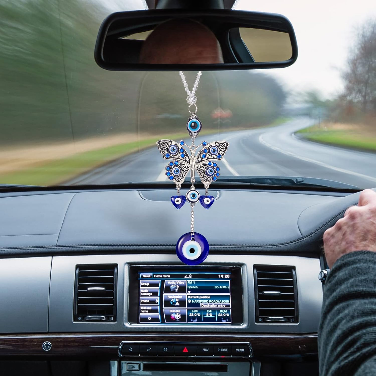 Frienda Evil Eye Car Hanging Ornament Decor