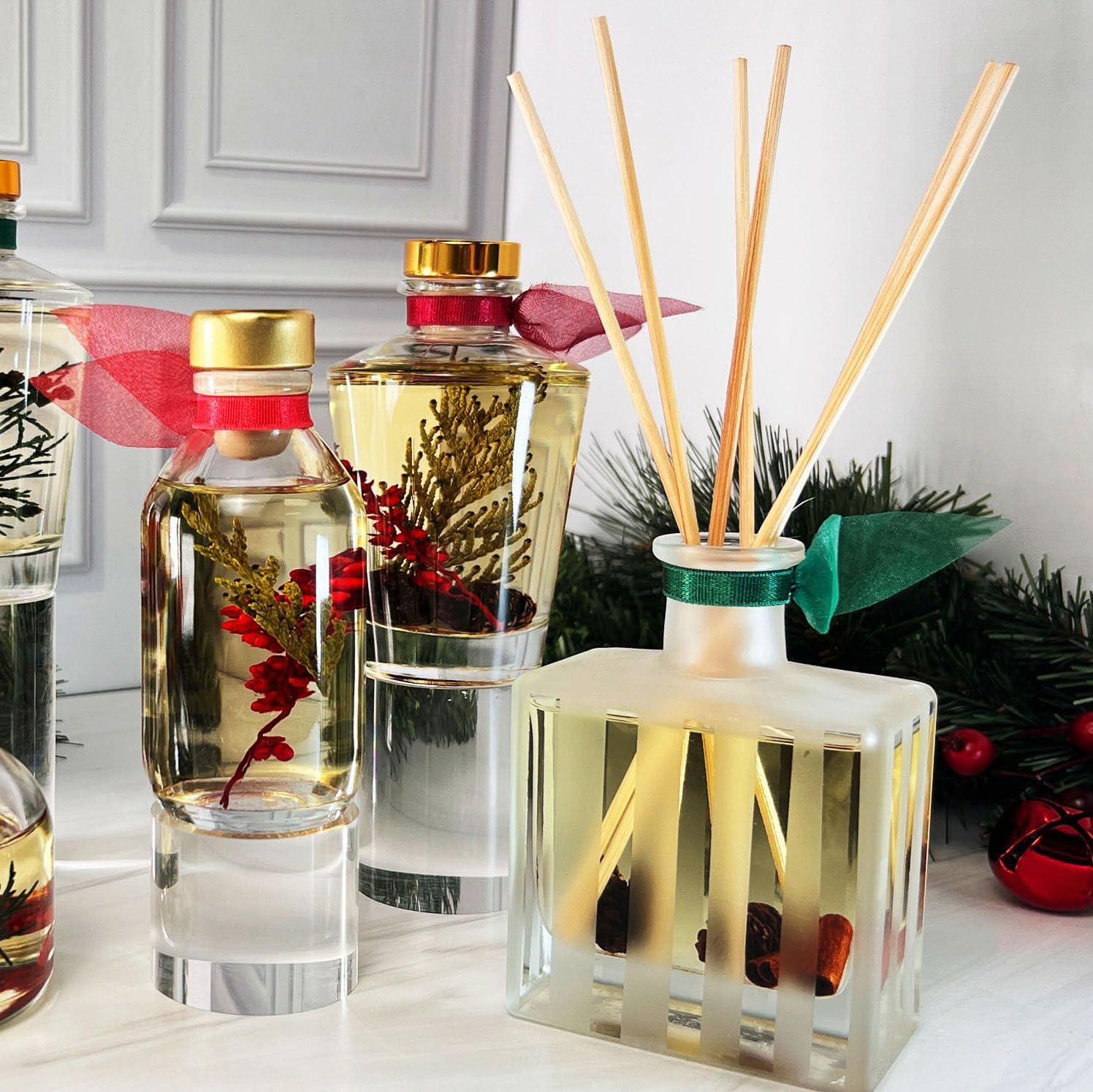 LOVSPA Apple Harvest Reed Diffuser Set