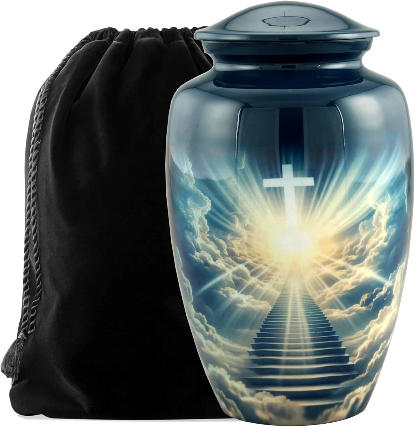 Heaven Urn with Velvet Bag 105 Inches 200LB Capacity