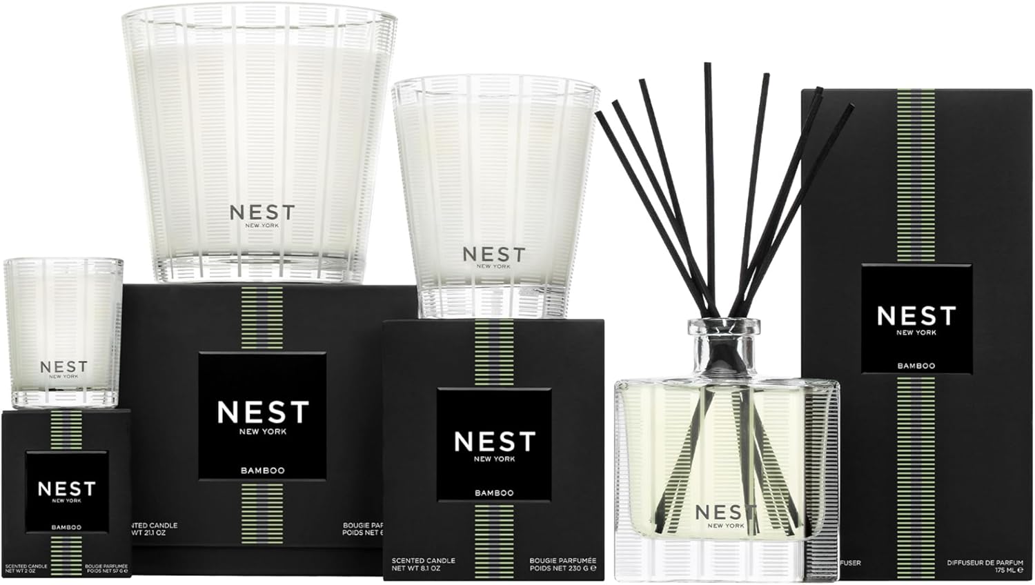 NEST New York Reed Diffuser Liquid Refill - Bamboo