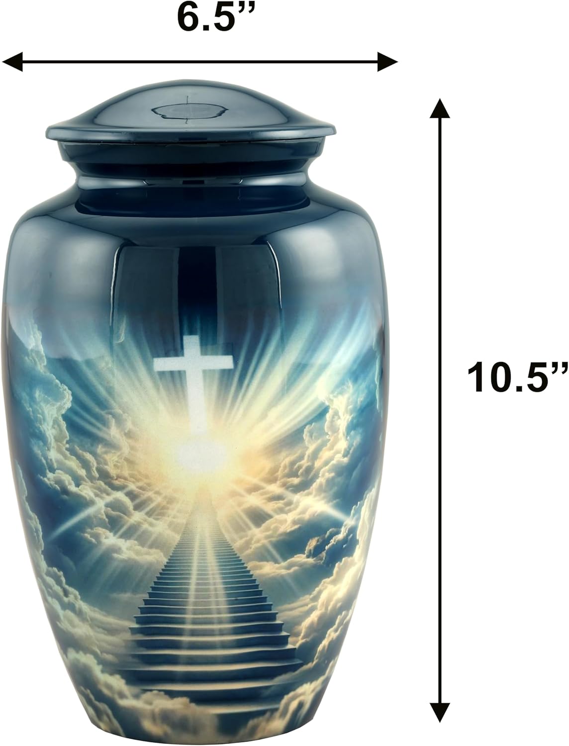 Heaven Urn with Velvet Bag 105 Inches 200LB Capacity