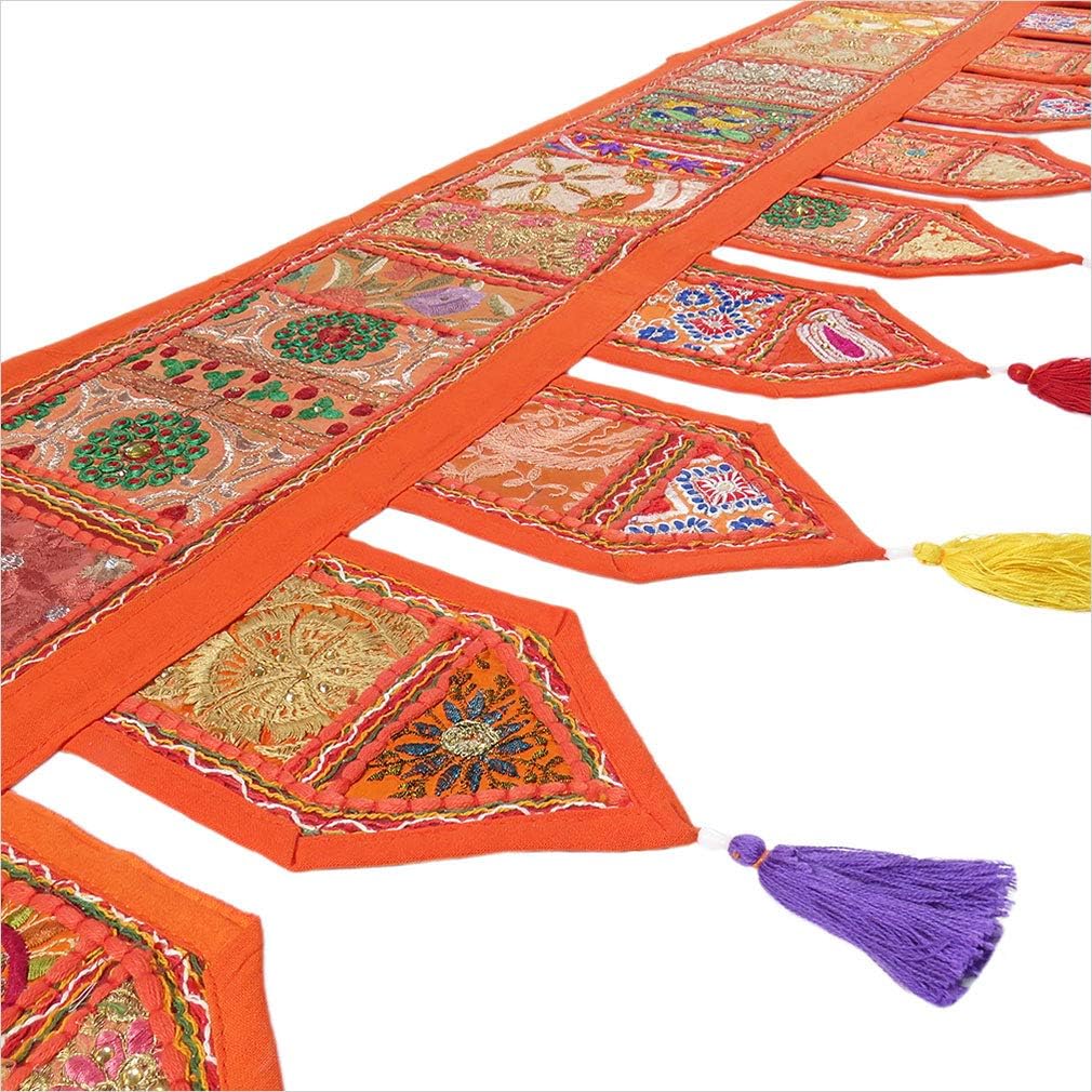 Eyes of India Bohemian Valance 14x78 Inch Handmade Decor