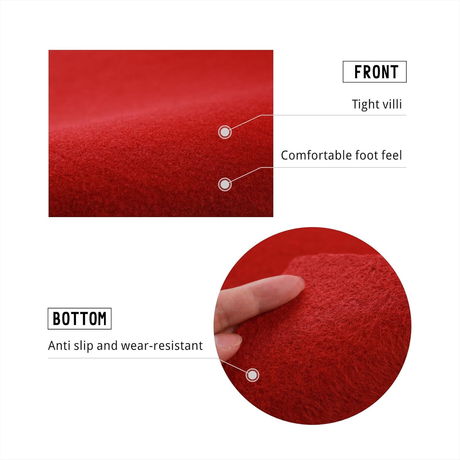 4ft x 30ft Red Carpet Runner for Events