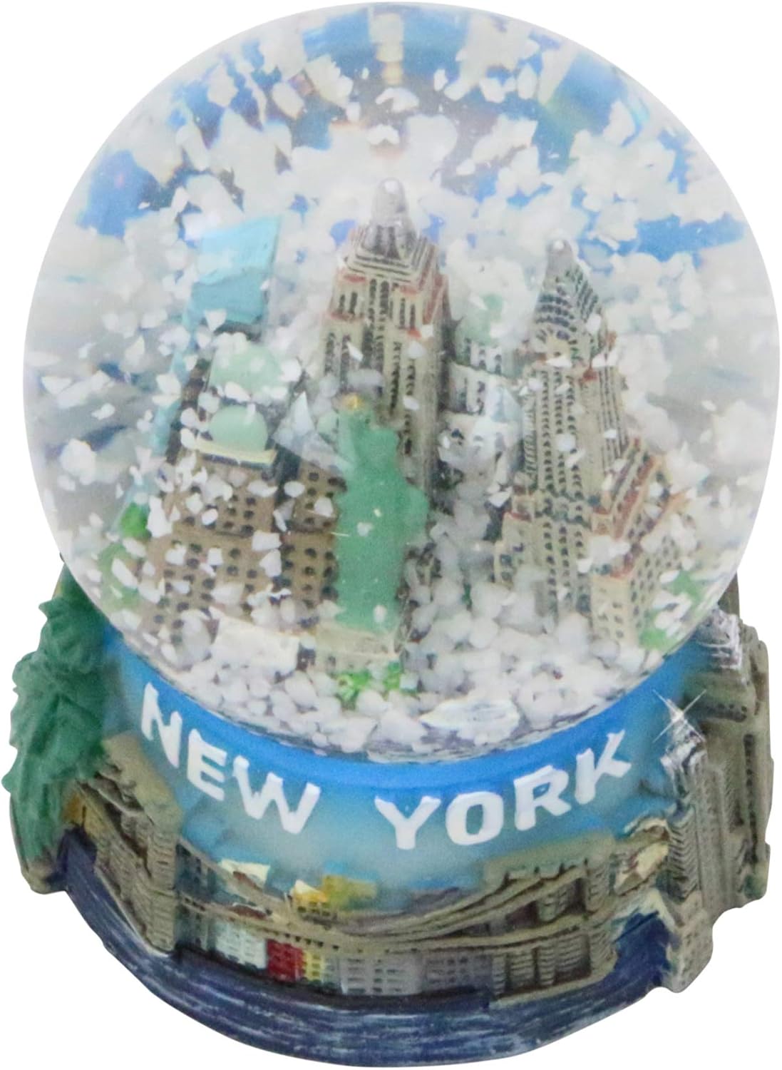 Mini New York City Snow Globe with Statue of Liberty