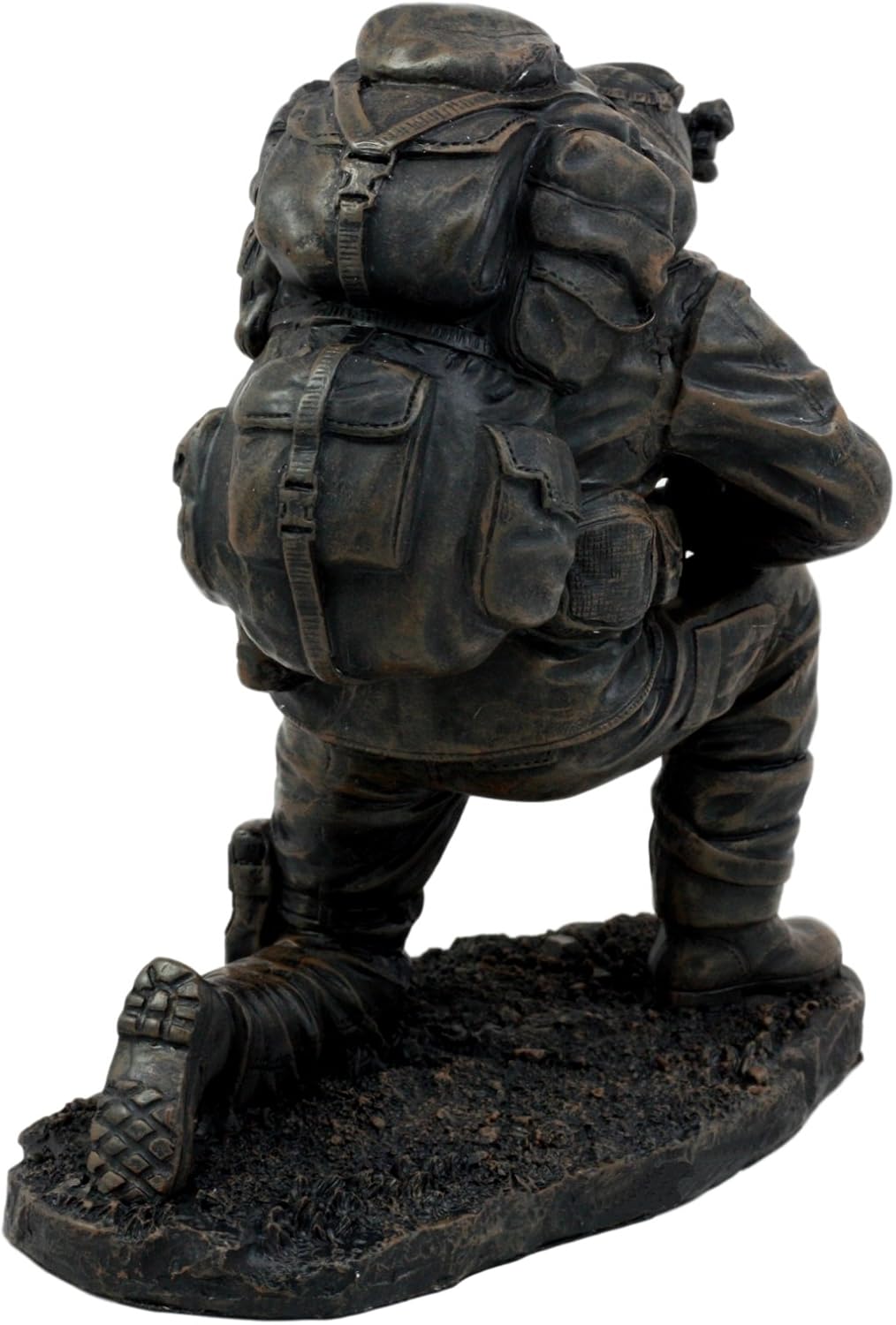 6 Inch Kneeling Soldier Courage Figurine