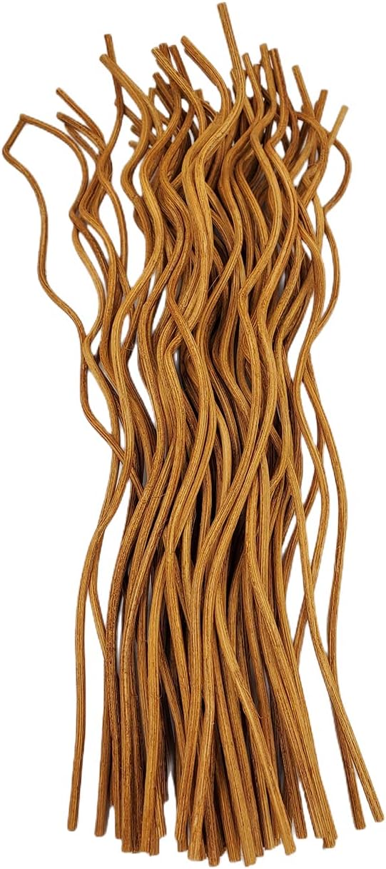 11 Inch Wavy Rattan Diffuser Sticks 50PCS Natural Aroma Replacement
