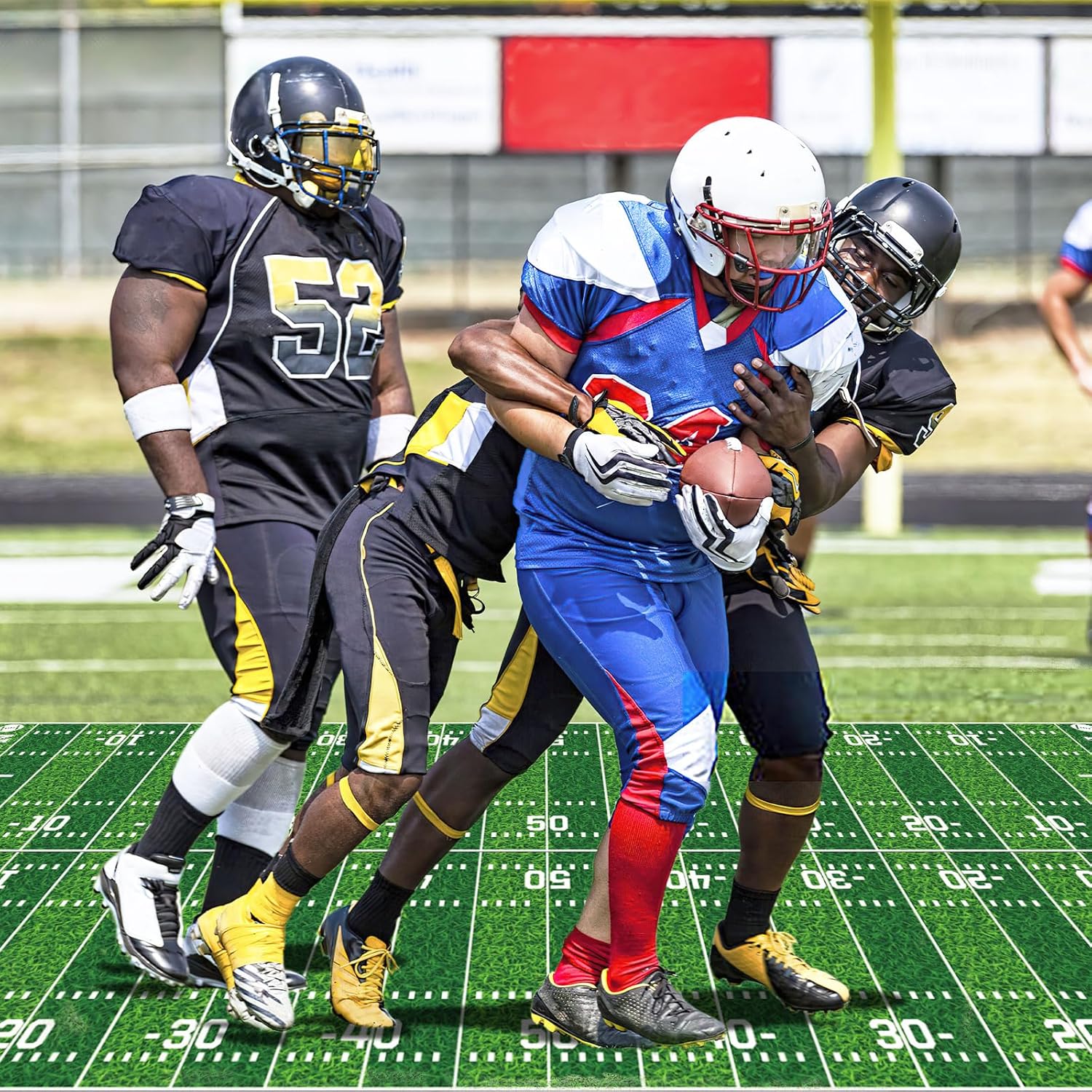 Jansun Football Field Runners 10 Ft for Game Day Party