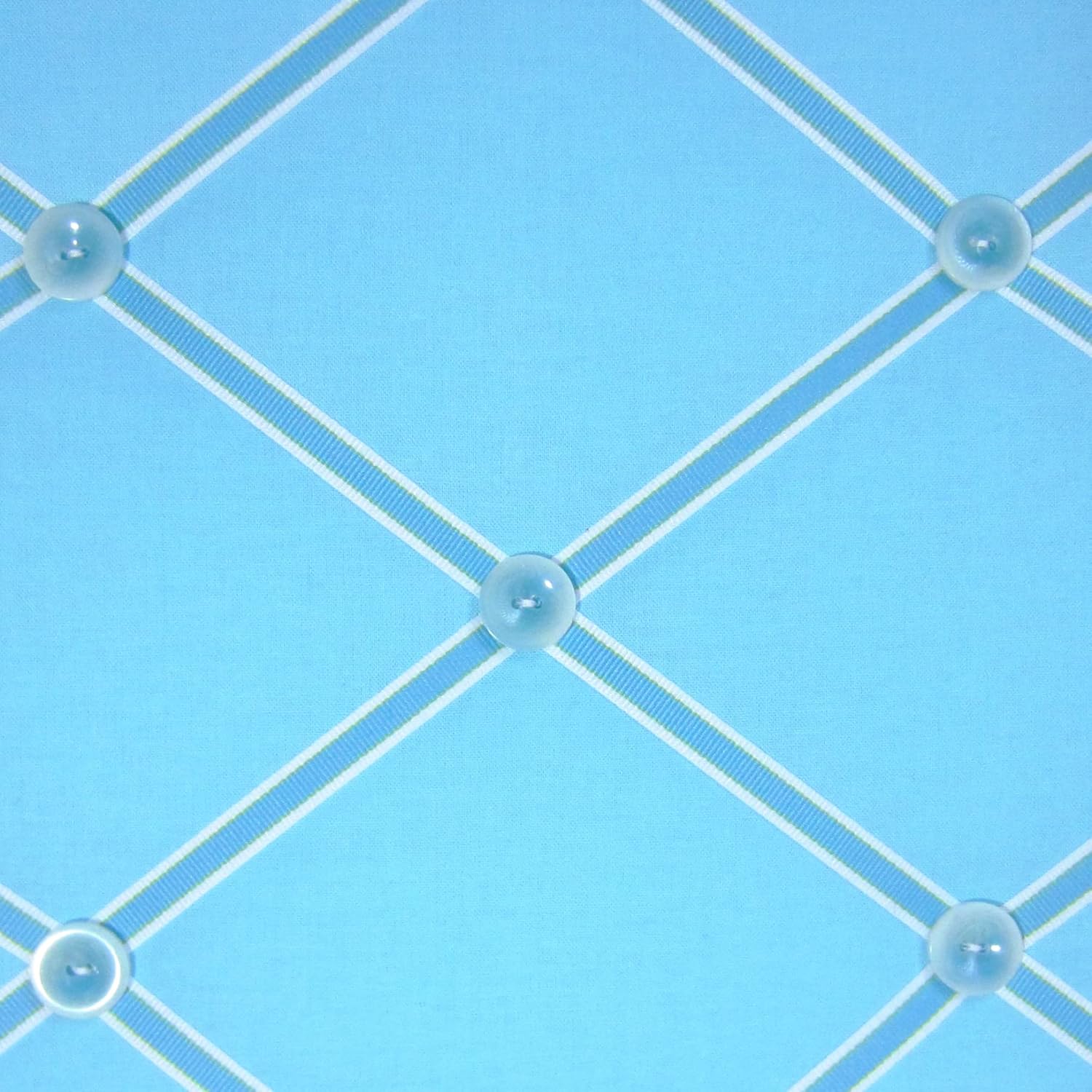 11x14 Bahama Blue Turquoise French Memory Board Bow Board