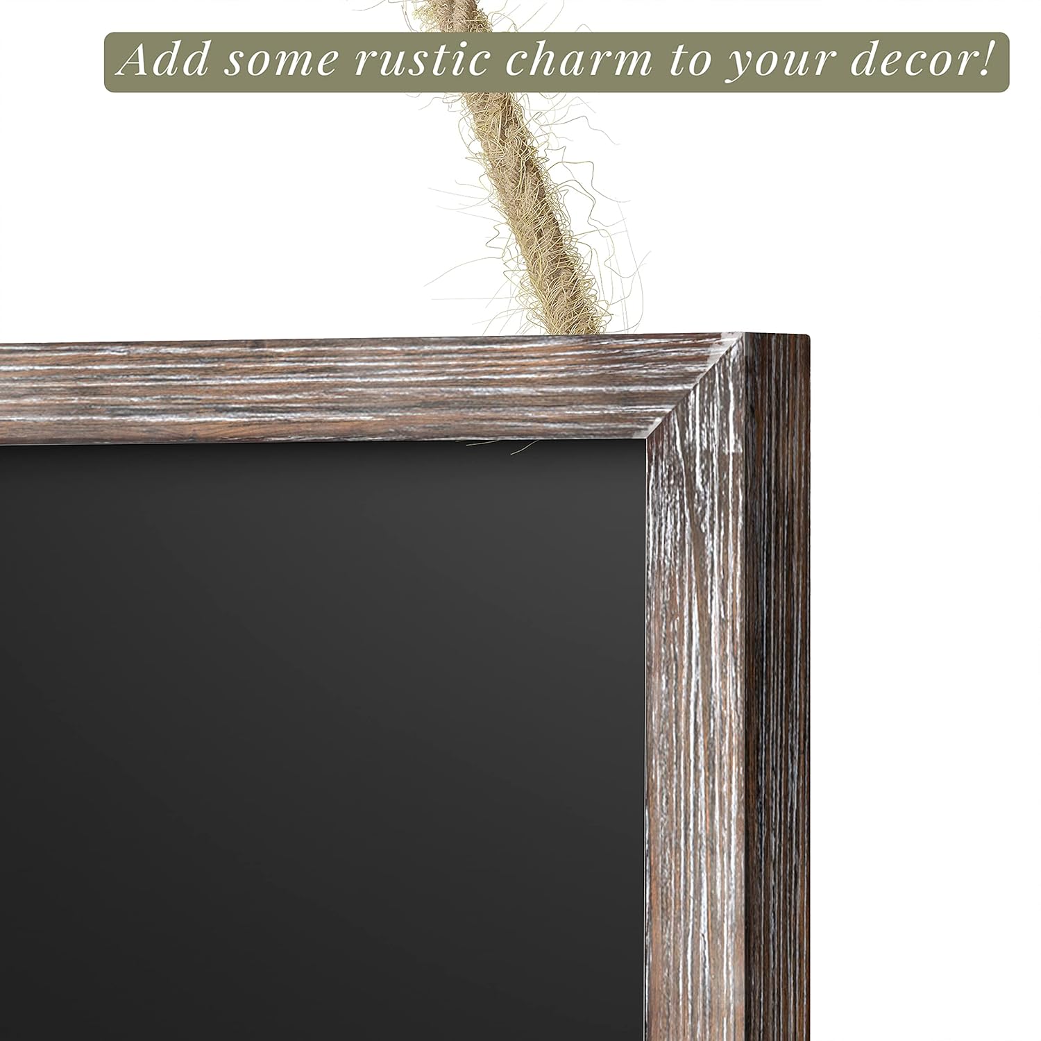Barnyard Designs Magnetic Hanging Chalkboard Sign 2 Pack