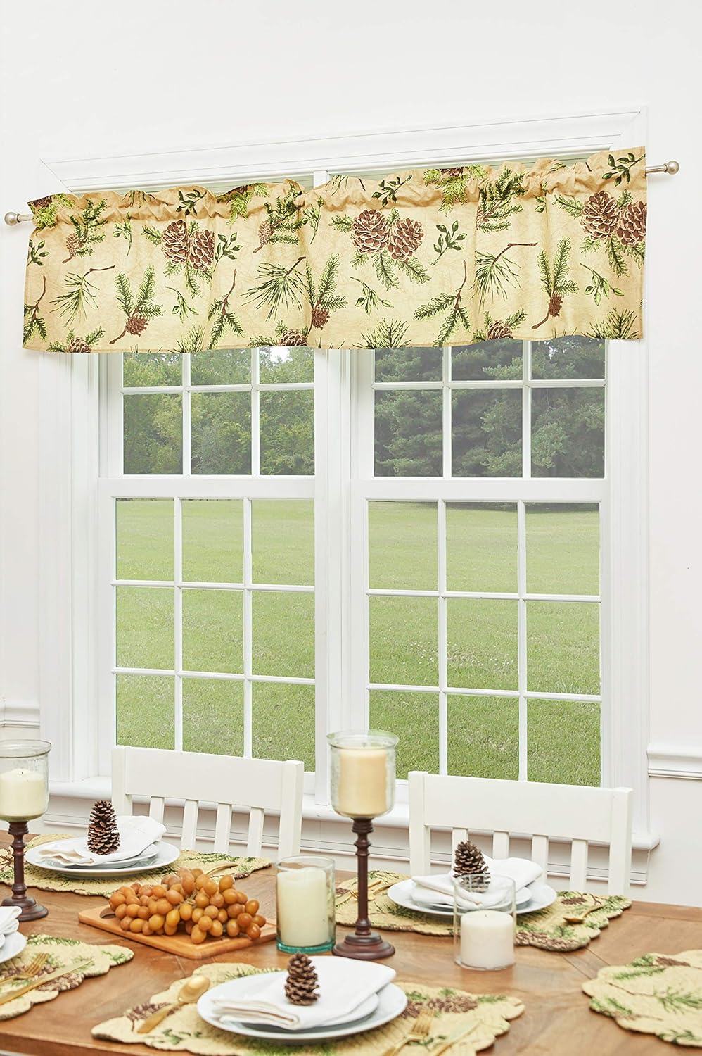 CF Home Woodland Retreat Valance 16x72 Cotton