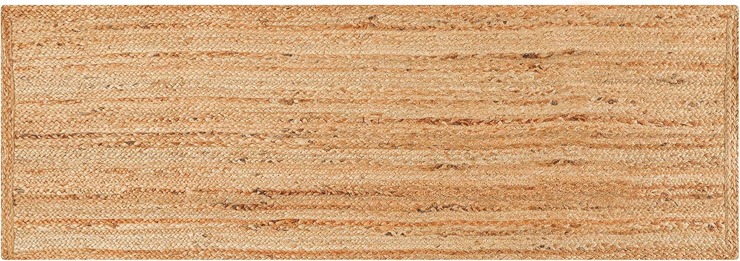Hausattire Hand Woven Jute Braided Rug 2x6