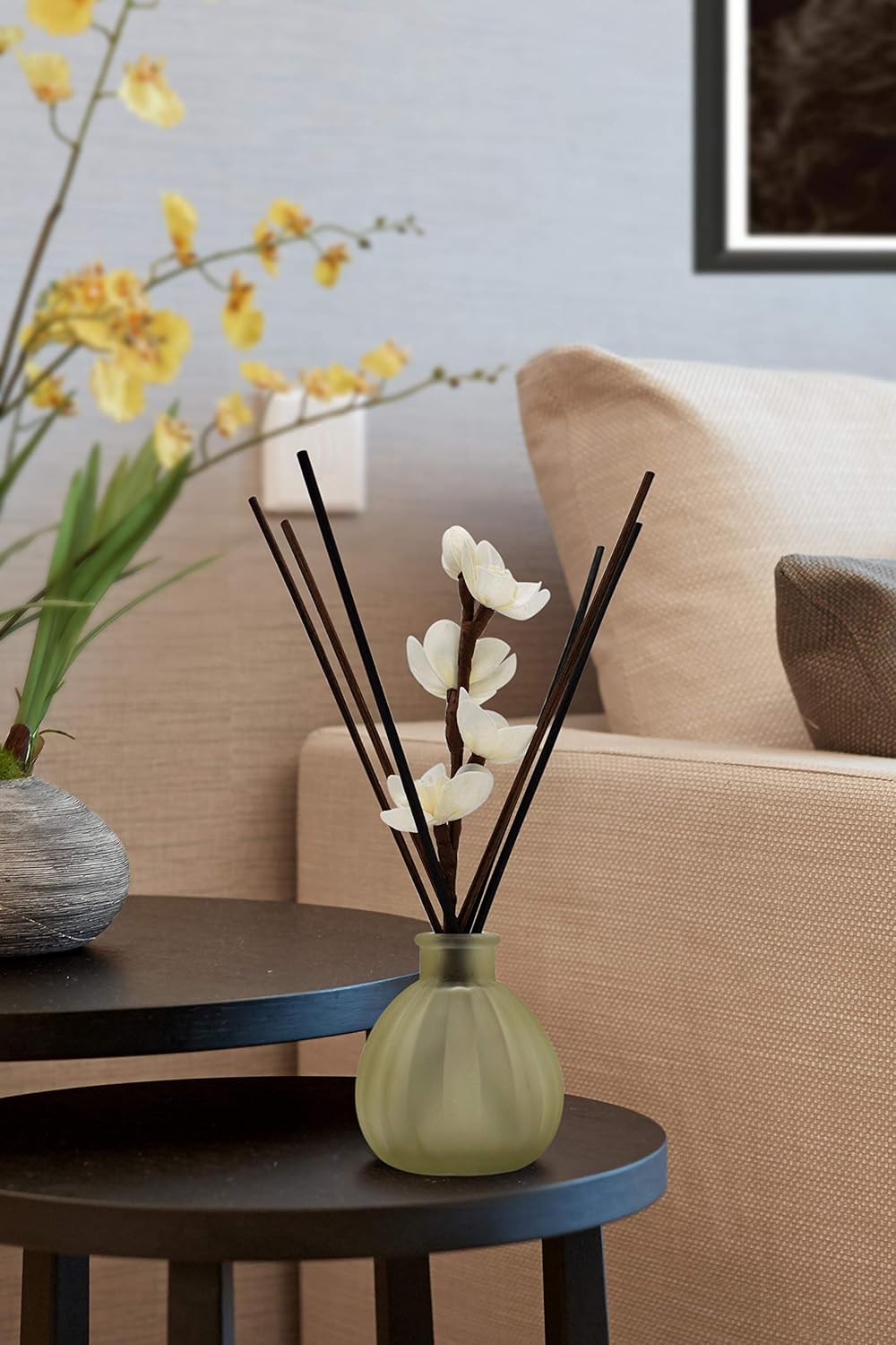 50 Pcs Black Reed Diffuser Sticks Refill Replacement